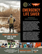 Load image into Gallery viewer, Emergency Life Saver (ELS) Course at Rivers Glen Trading Co. in Mt Pleasant, SC