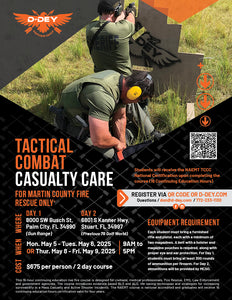 Tactical Combat Casualty Care (TCCC) - 2 Day Course - FOR MCFR ONLY